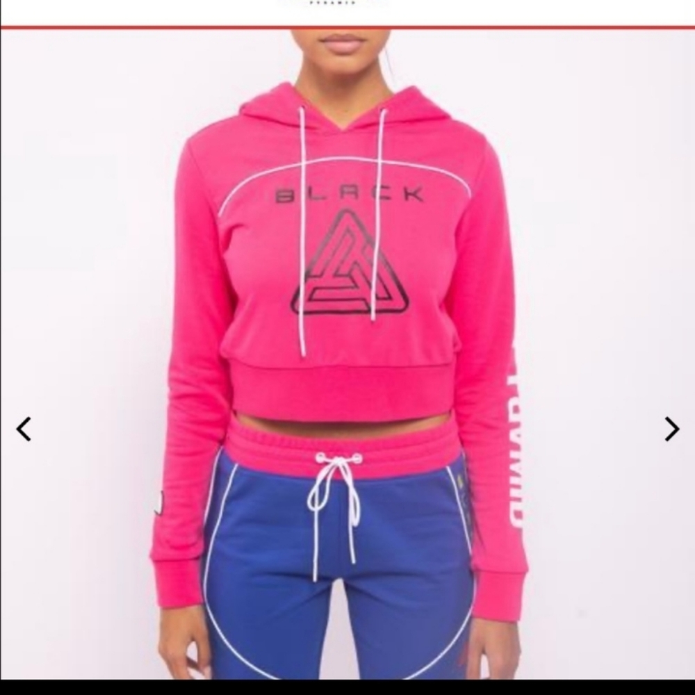 Black pyramid Hoodie